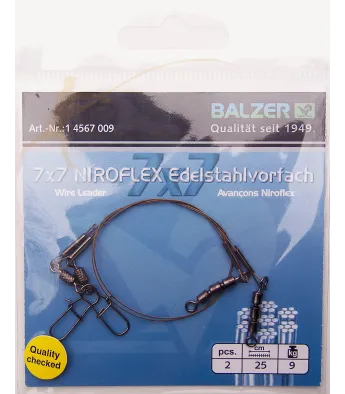 Tross Balzer 7x7 Niroflex kolmikpöörlaga