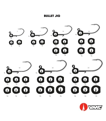 Jigipea VMC Bullet Jig