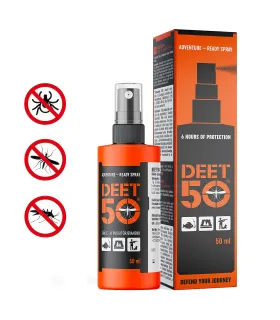 DEET 50% putukatõrje sääskede ja puukide vastu