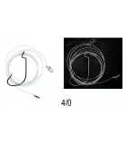 4/0 konksuga rakendus