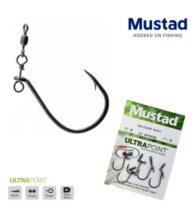 Mustad Ultrapoint No-Twist Drop-shot konksud