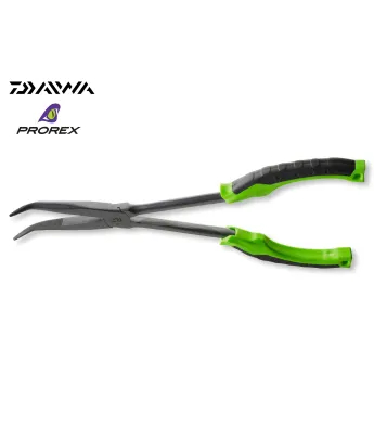 Pikad, painutatud ninaga näpitsad "Daiwa Prorex Longnose Pliers, Curved"