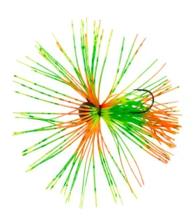 Jigipea Balzer Shirasu Micro Skirt Jig | Rainbow