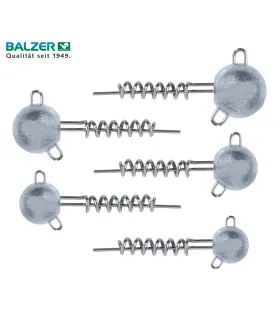 Kruviga raskuspeade komplekt "Balzer Screw Jig with Wire"