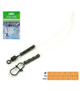 Fluorokarbonist tross HITFISH Fluorocarbon Invisible Leader