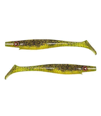 Strike Pro Pig Shad Jr | 136 Gold Flash