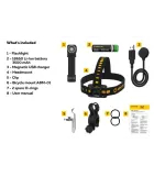 Pea- ja taskulamp Armytek Wizard C2 Pro Magnet USB