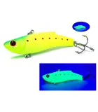 Bassday Range VIB | P-412 Lime Chart Head Iwashi