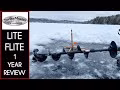 Jääpuur StrikeMaster Lite-Flite Lazer 200mm (akutrellile) video